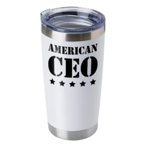 Five Star American CEO 20oz Insulated Vacuum Sealed Tumbler