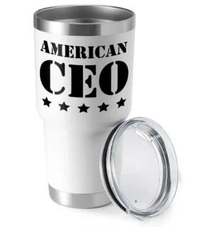 Five Star American CEO 30oz Insulated Vacuum Sealed Tumbler