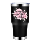 Thoughts Create Reality 30oz Insulated Vacuum Sealed Tumbler