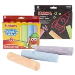 6ct Playskool Washable Chalk