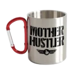 Mother Hustler Stainless Steel Double Wall Carabiner Mug 10oz