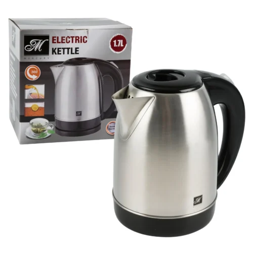 Stainless Steel Cordless Electric Kettle- 1.7L