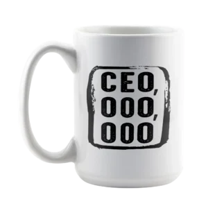 CEO,OOO,OOO Mug 15oz White