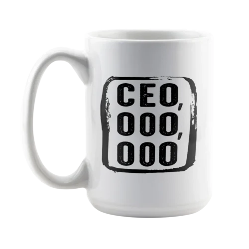 CEO,OOO,OOO Mug 15oz White