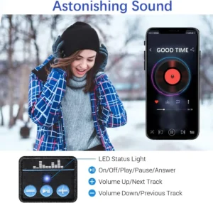 Bluetooth Headphones Beanie