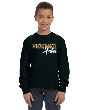 Mother Hustler Special Edition Kids Long Sleeve T-Shirt