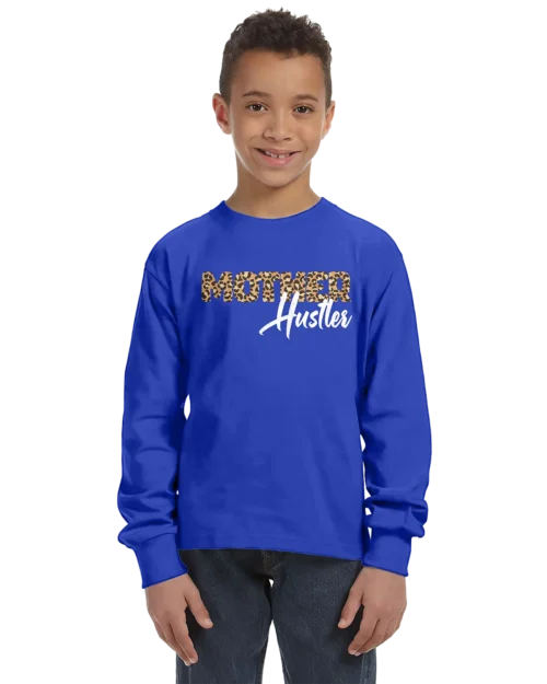 Mother Hustler Special Edition Kids Long Sleeve T-Shirt