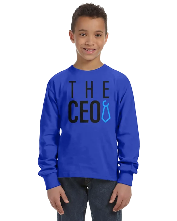 The CEO Kids Long Sleeve T-Shirt