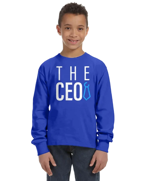 The CEO Kids Long Sleeve T-Shirt