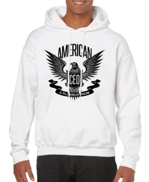 American CEO Patriotic Eagle Men’s Hoodie