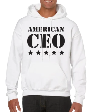Five Star American CEO Men’s Hoodie