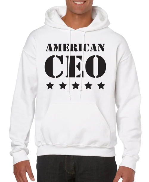 Five Star American CEO Men’s Hoodie