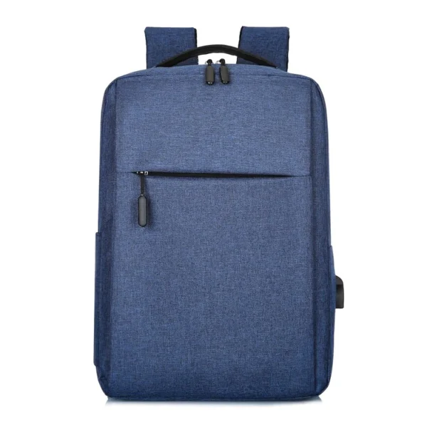 Waterproof USB Backpacks Blue