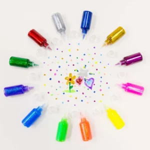 Glitter Glue 20 mL (6/pack) Classic Color
