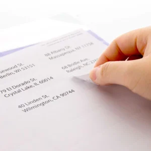 White Address Labels 1