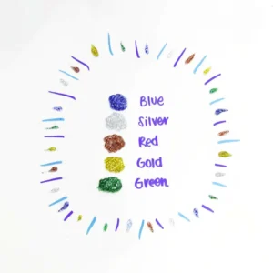 Glitter Glue 20 mL (6/pack) Classic Color