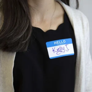 Name Badge Label 