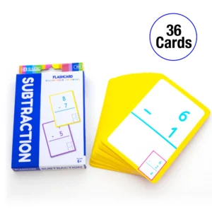 Flash Cards Subtraction (36/Pack)