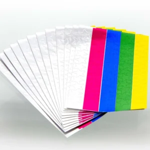 Assorted Color Foil Star Label