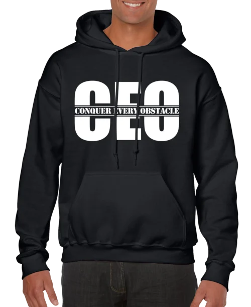 Conquer Every Obstacle CEO Men’s Hoodie