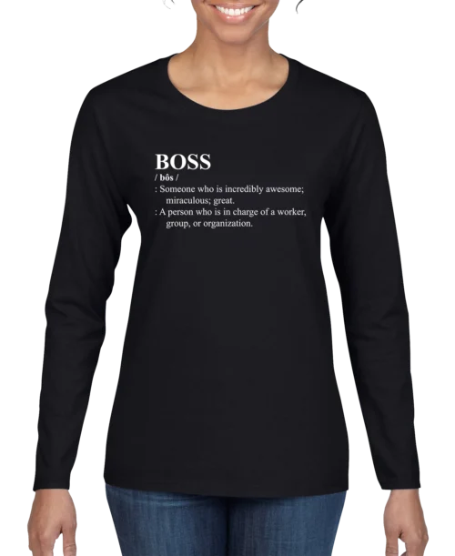 BOSS Definition Women's Long Sleeve Shirt