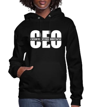 Conquer Every Obstacle CEO Women’s Hoodie