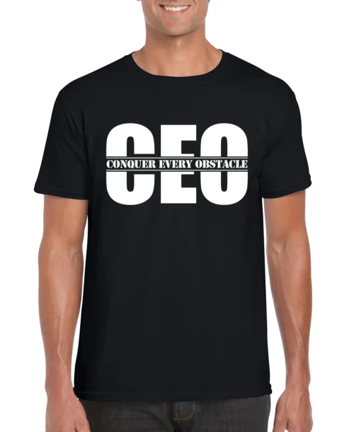 Conquer Every Obstacle CEO Men's T-shirt