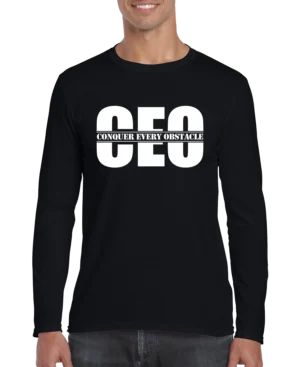 Conquer Every Obstacle CEO Men's Long Sleeve Shirt