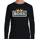 Boss Crown Men's Long Sleeve Shirt