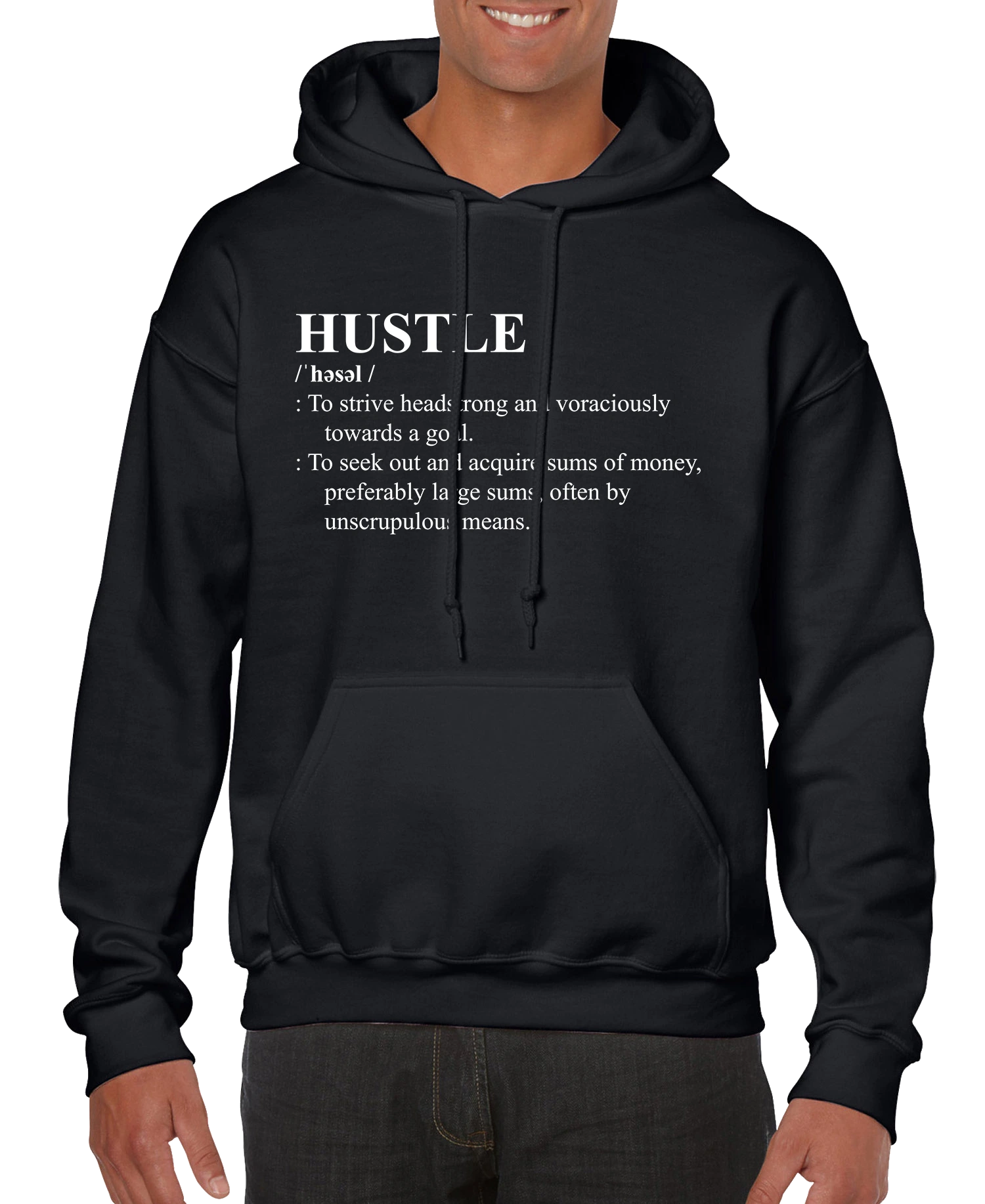 HUSTLE Definition Men's Hoodie - The CEO Creative