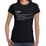 CEO Definition Women’s Slim Fit T-Shirt