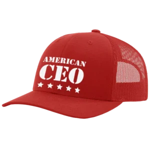 Five Star American CEO Embroidered Trucker Hat