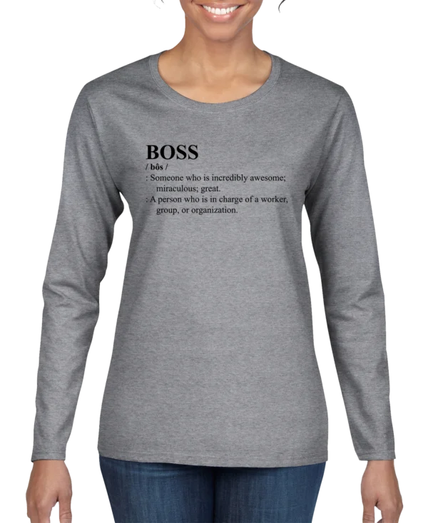 BOSS Definition Women's Long Sleeve Shirt