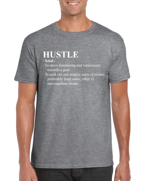 HUSTLE Definition Men's T-shirt