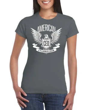 American CEO Patriotic Eagle Women's T-Shirt