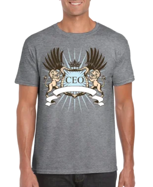 CEO Lion Crest Men's T-shirt