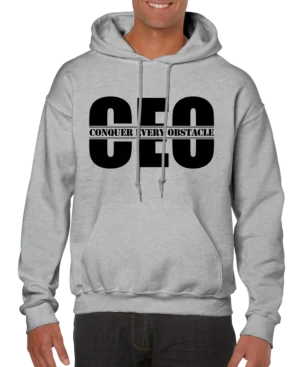 Conquer Every Obstacle CEO Men’s Hoodie