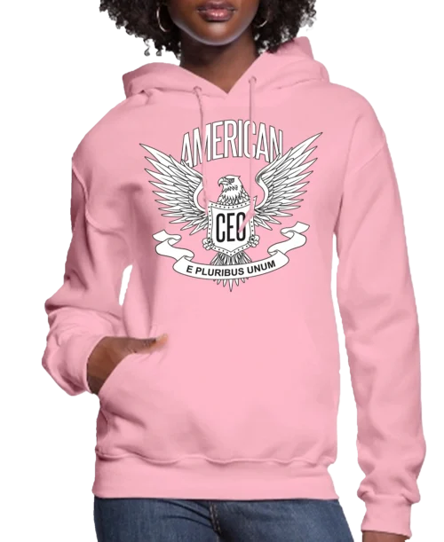 American CEO Patriotic Eagle Women’s Hoodie
