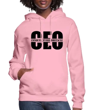 Conquer Every Obstacle CEO Women’s Hoodie