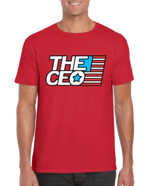 American Flag The CEO Men's T-shirt