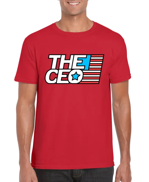 American Flag The CEO Men's T-shirt