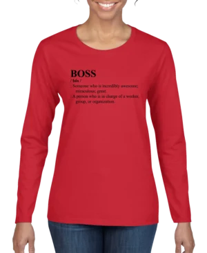 BOSS Definition Women's Long Sleeve Shirt