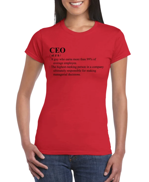 CEO Definition Women's T-Shirt