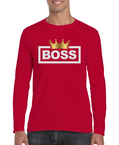 Boss Crown Men's Long Sleeve Shirt