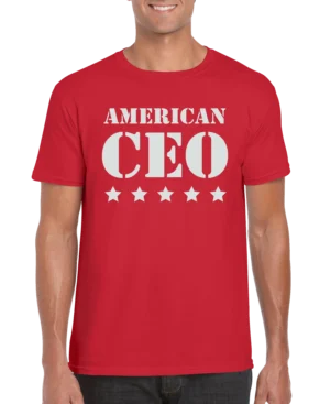 Five Star American CEO Men's T-shirt