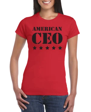 Five Star American CEO Women's T-Shirt
