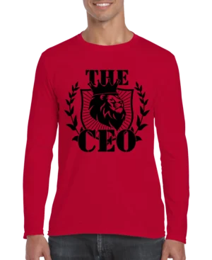 The CEO Lion Men's Long Sleeve Shirt