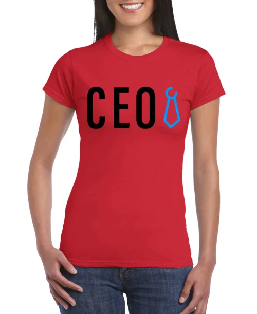 CEO Women’s Slim Fit Short Sleeve T-Shirt
