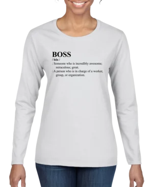 BOSS Definition Women's Long Sleeve Shirt
