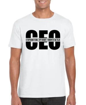 Conquer Every Obstacle CEO Men's T-shirt
